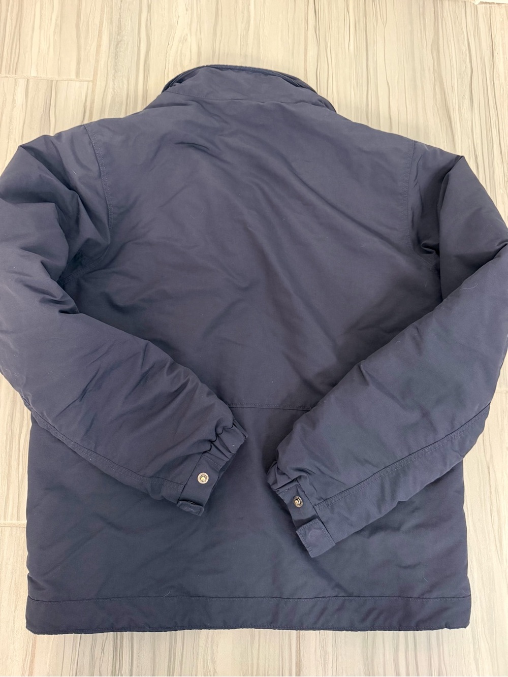 Patagonia Mens Small Lone Mountain Parka Navy Blue Full Zip Insulated Jacket - Picture 12 of 12